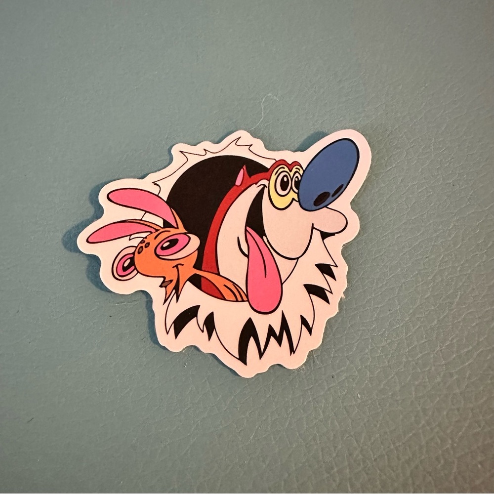 5/$10 Ren and Stimpy Nickelodeon 90s Sticker